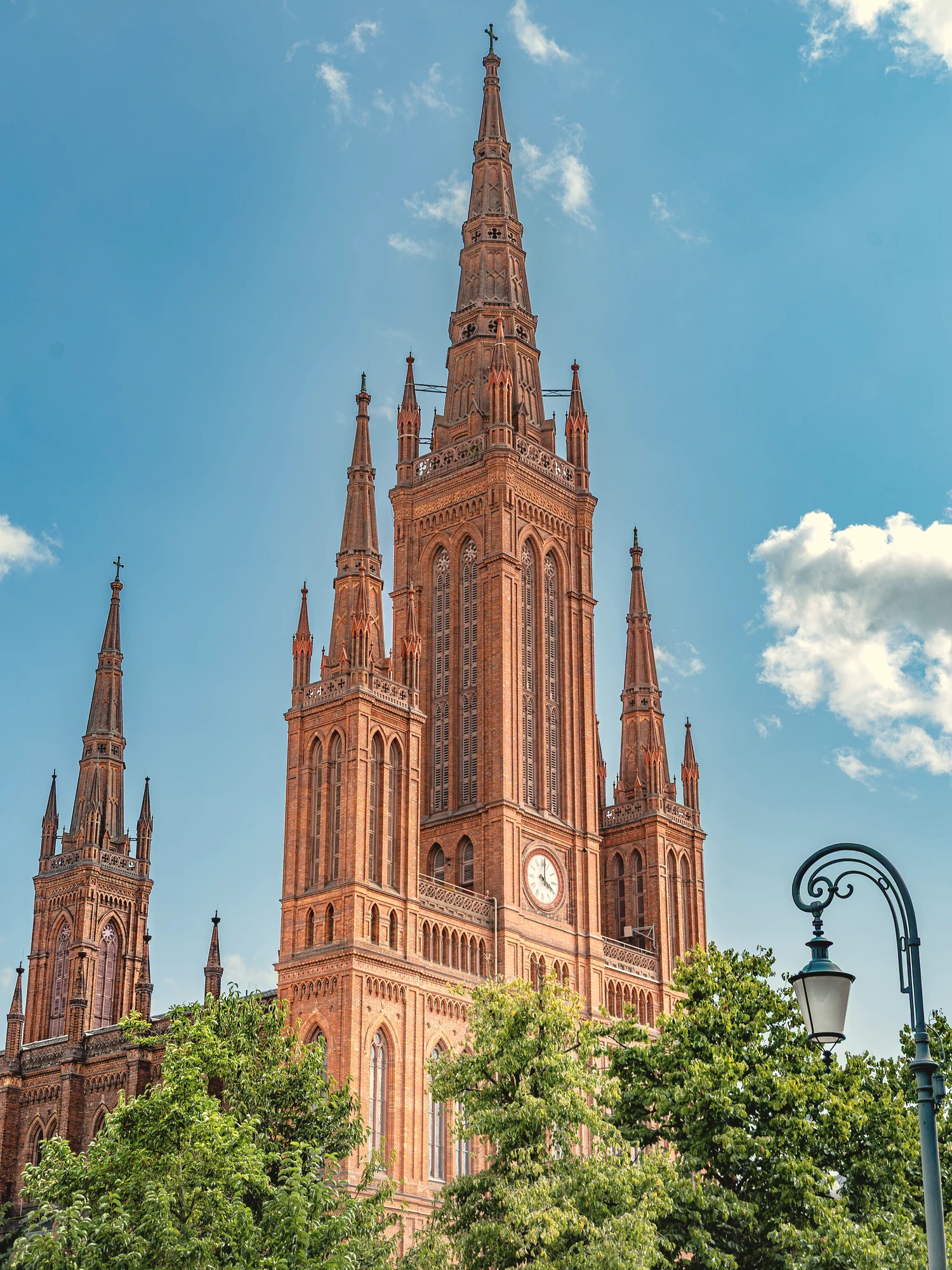 Market Church in Wiesbaden city centre
