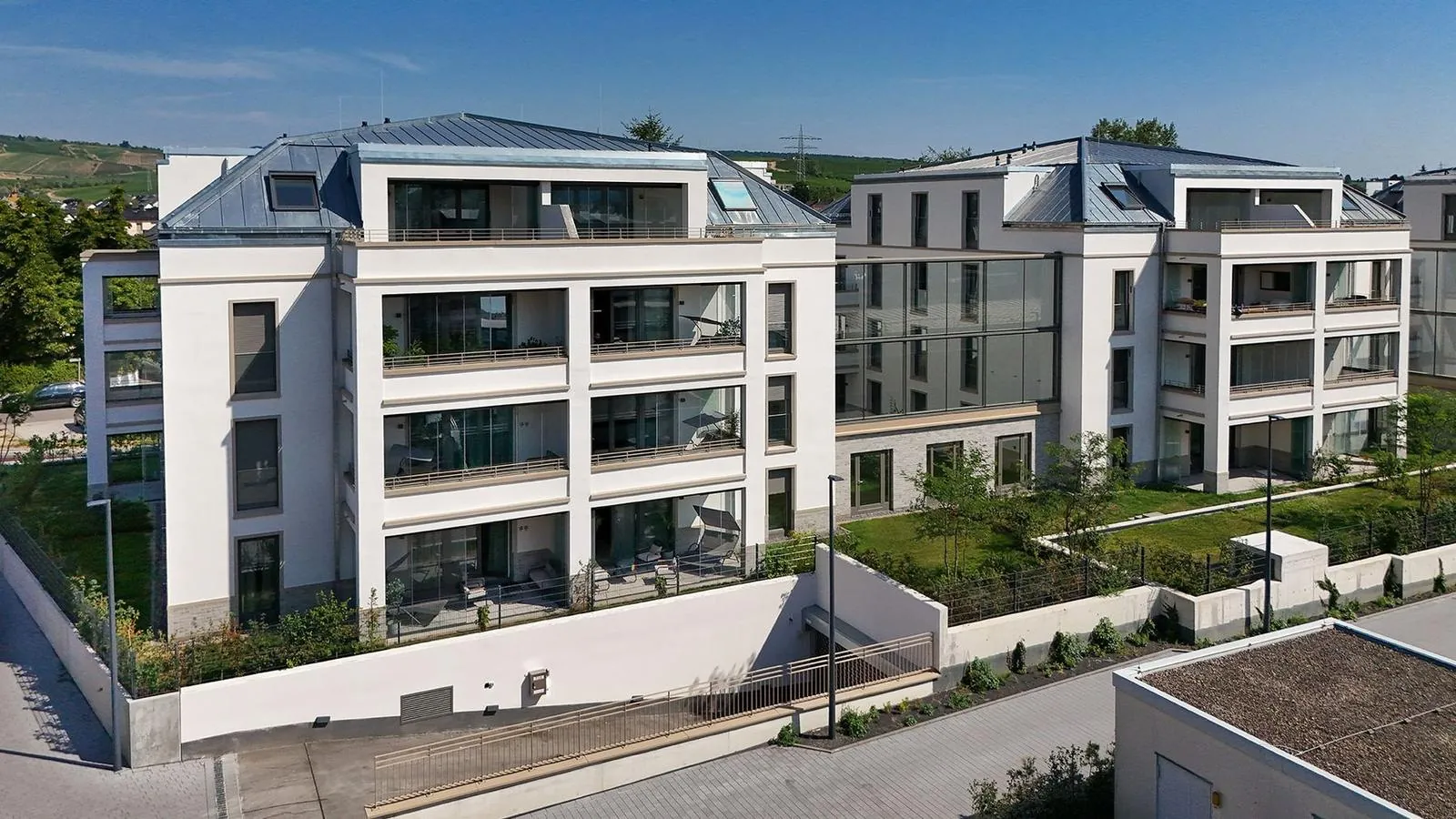 Neubau in Eltville, in dem ab November zwei weitere Apartments dazukommen