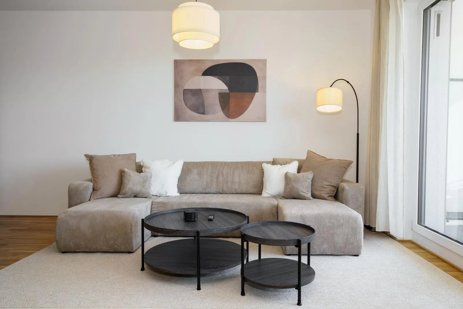 Japandi style, Eltville · ground floor – Living room