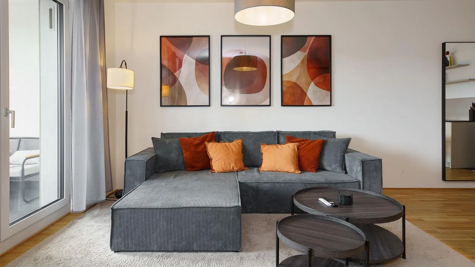 Boutique style terracotta, Eltville · 1st floor – Living room