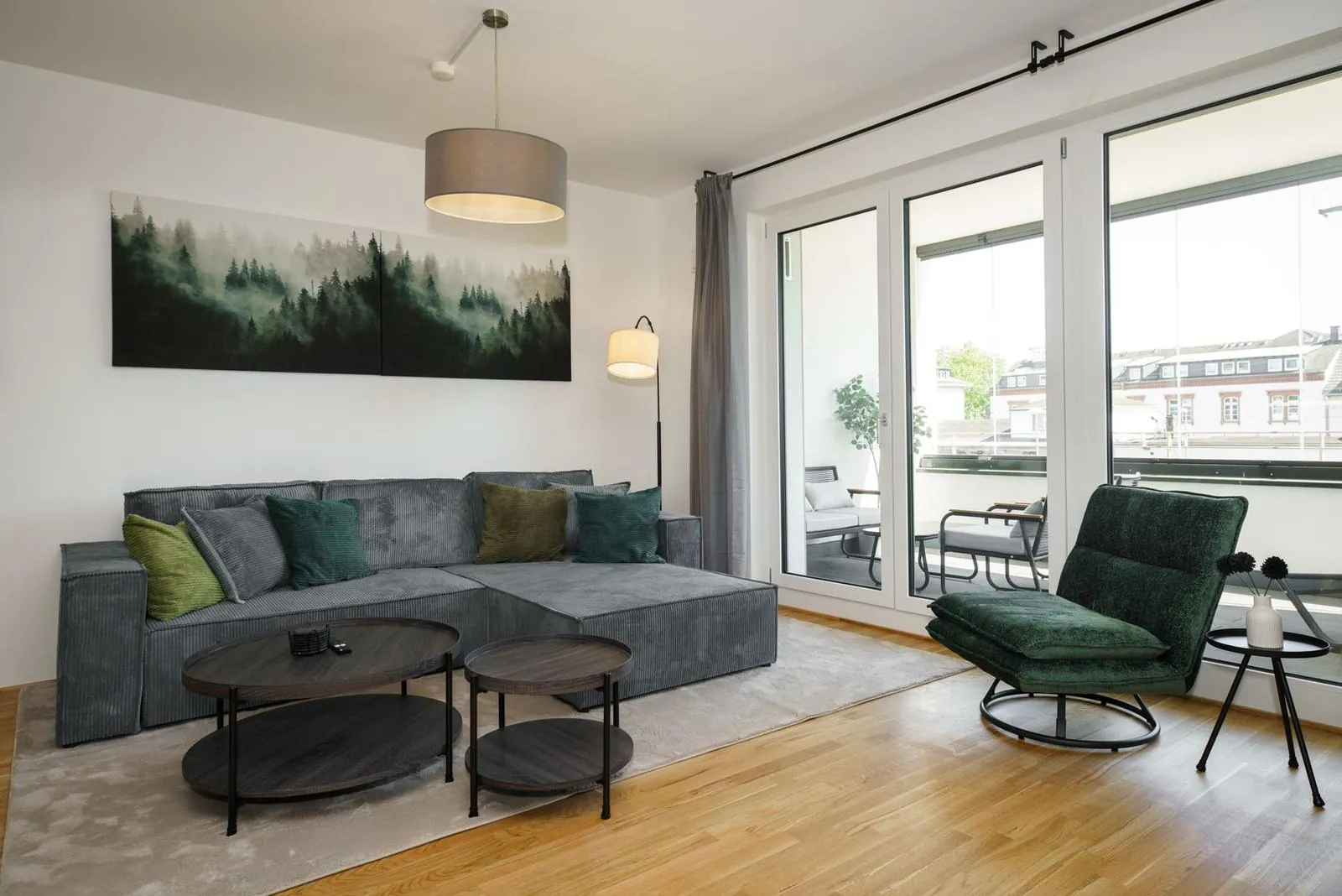 Boutique style green, Eltville · 1st floor – Living room
