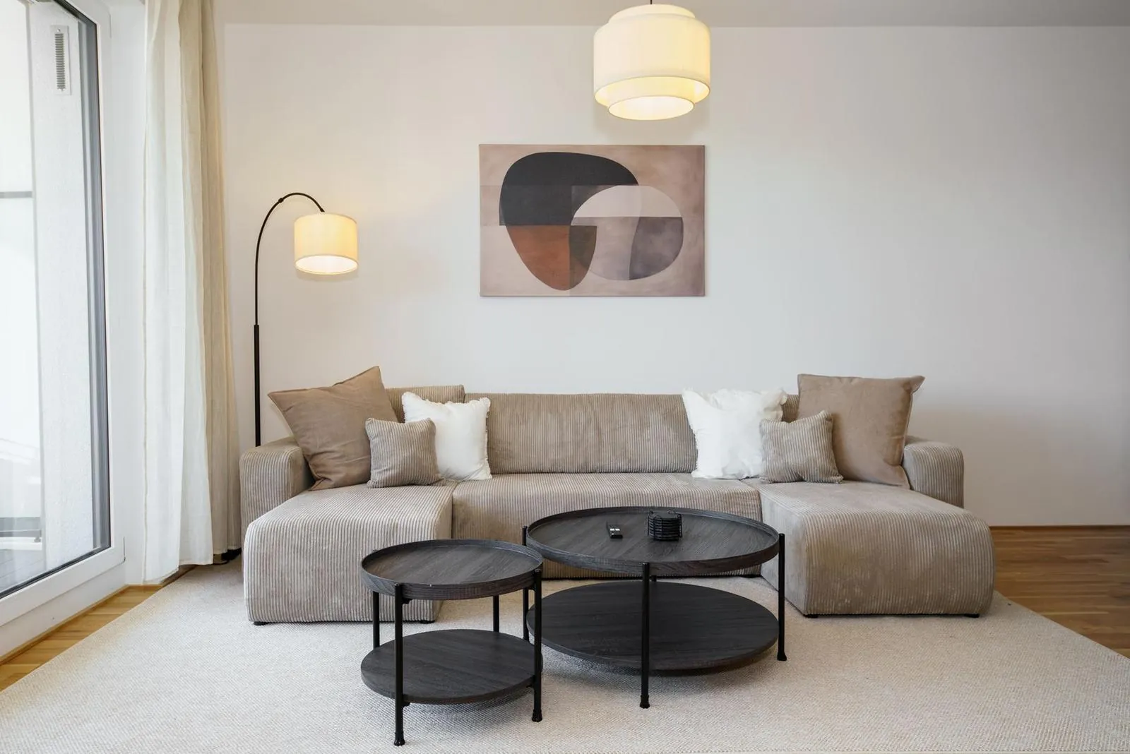 Japandi style, Eltville · 2nd floor – Living room