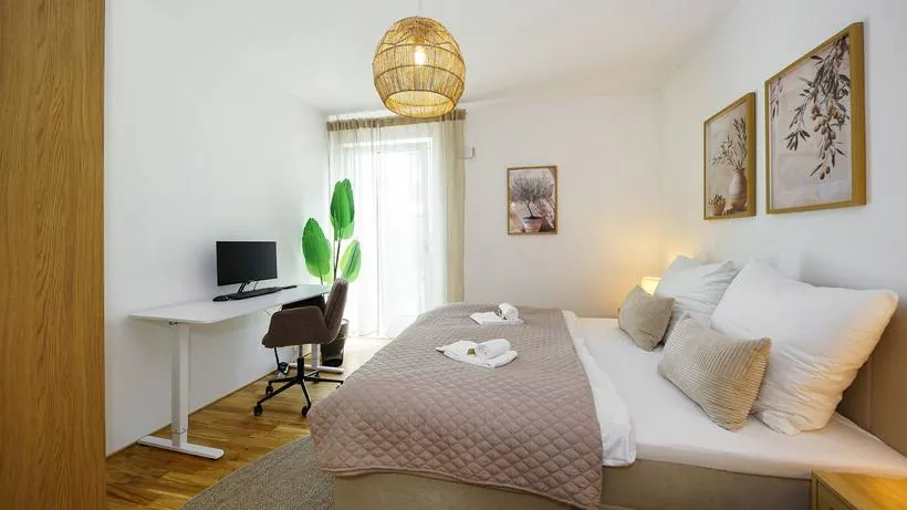 Apartment im Boho-Stil – Schlafzimmer 1