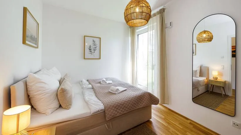 Apartment im Boho-Stil – Schlafzimmer 2
