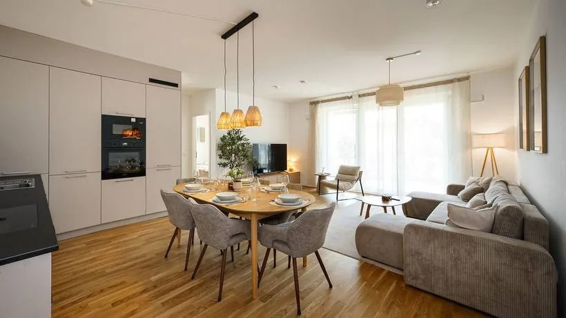 Apartment im Boho-Stil – Wohnzimmer