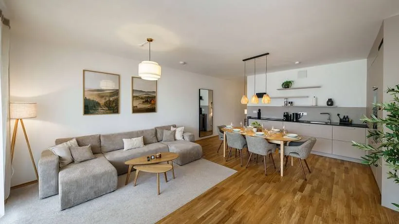 Apartment im Boho-Stil – Wohnzimmer