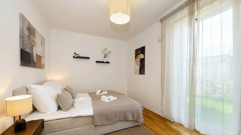 Apartment im Japandi-Stil – Schlafzimmer 2