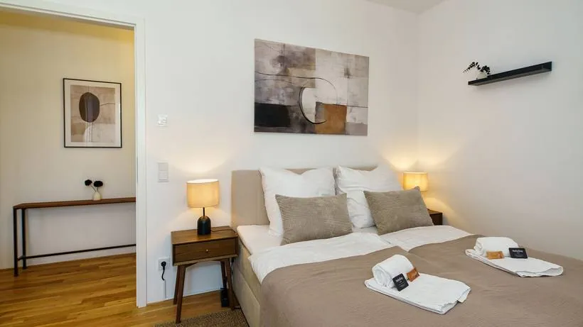 Apartment im Japandi-Stil – Schlafzimmer 2