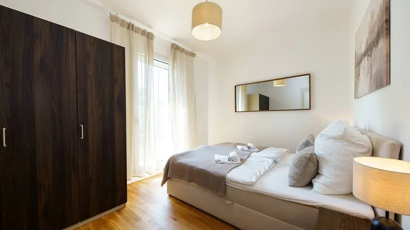 Apartment im Japandi-Stil – Schlafzimmer 3