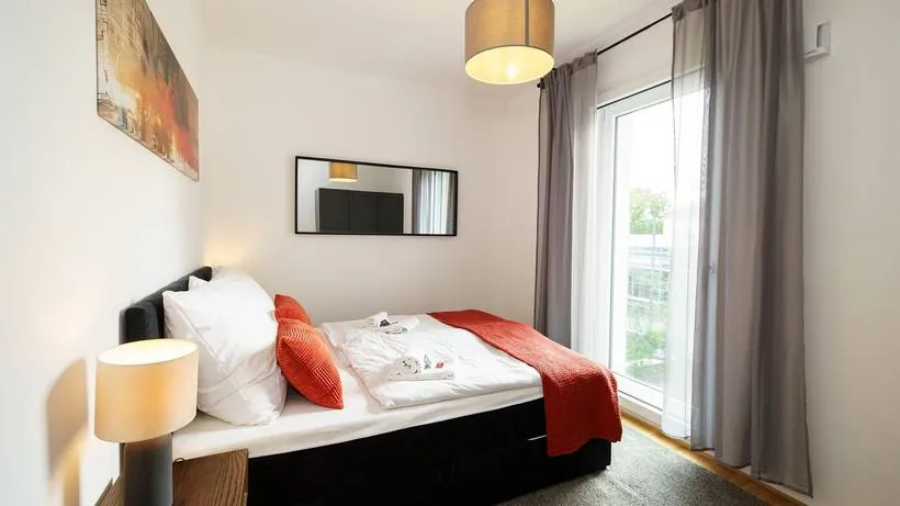Apartment im Boutique-Stil mit Terracotta-Akzenten – Schlafzimmer 2