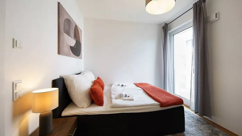 Apartment im Boutique-Stil mit Terracotta-Akzenten – Schlafzimmer 3