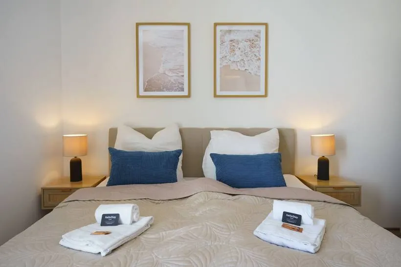 Scandi coastal style, Eltville · 2nd floor – Bedroom
