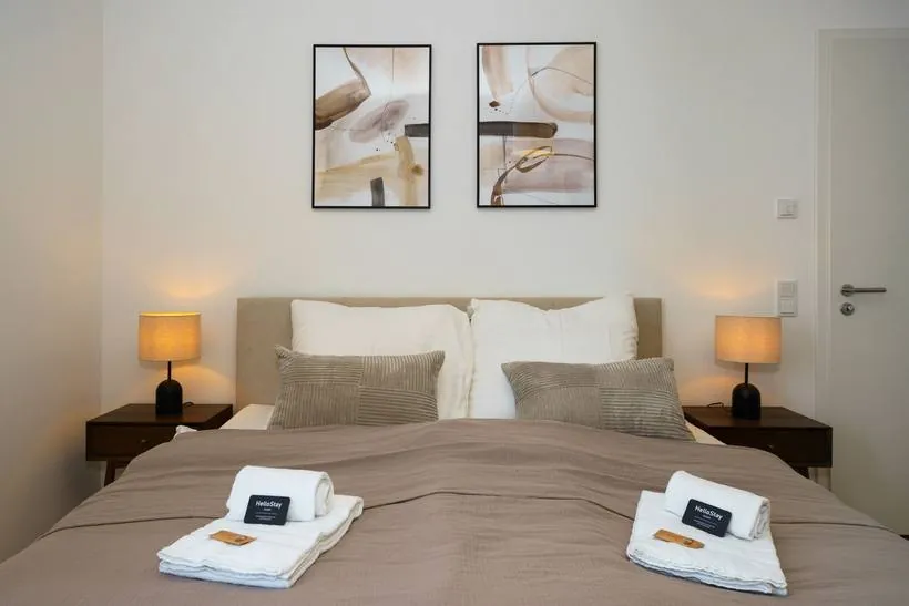 Japandi style, Eltville · 2nd floor – Bedroom