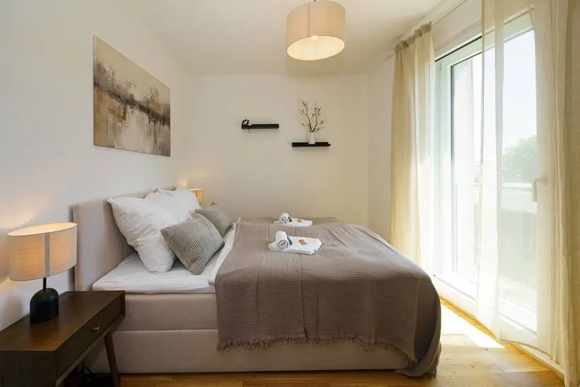 Apartment im Japandi-Stil – Schlafzimmer 3