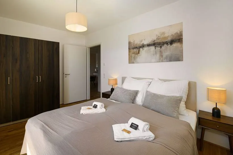 Apartment im Japandi-Stil – Schlafzimmer 3