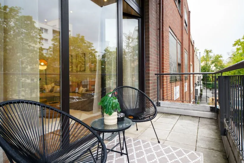 Luxury 3-room apartment – Balcony